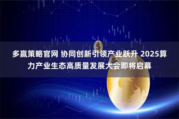 多赢策略官网 协同创新引领产业跃升 2025算力产业生态高质量发展大会即将启幕