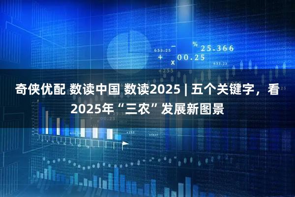 奇侠优配 数读中国 数读2025 | 五个关键字，看2025年“三农”发展新图景